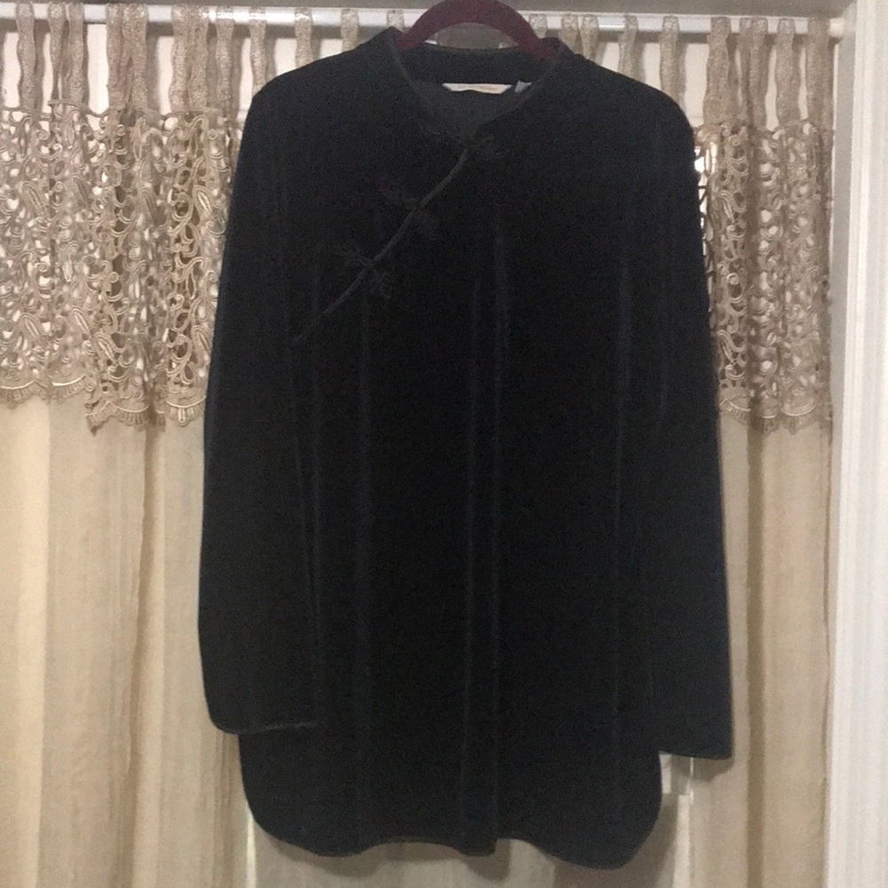 Soft Surroundings Velour Top